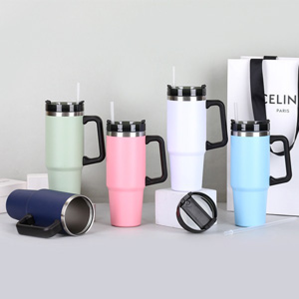 30oz large capacity ice Bullies with portable stra...