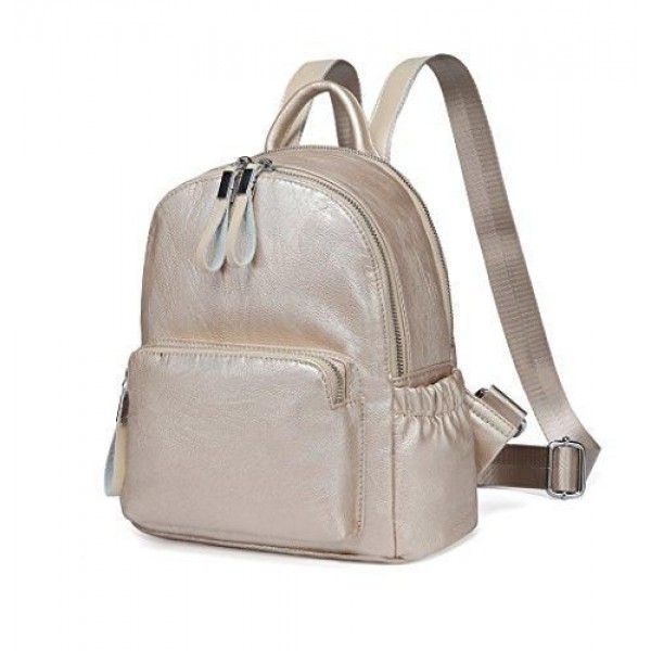 Mini Backpack Purse,Vaschy Faux Leather Small Back...