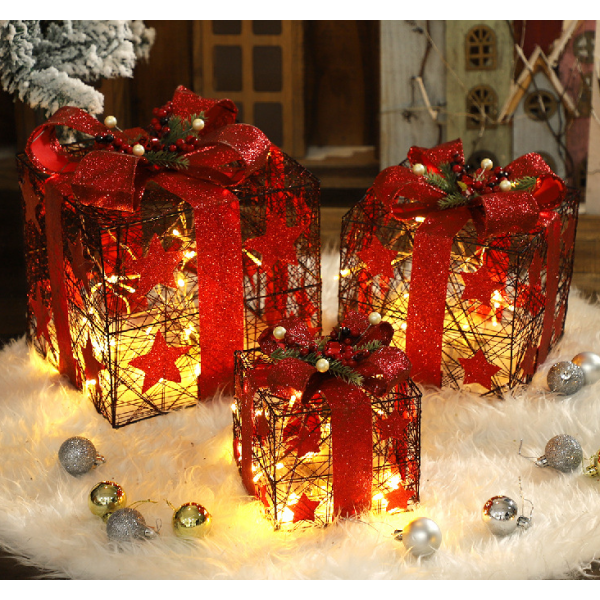 Christmas Solar Light Christmas decorations window hotel Christmas decorations Christmas scene layout