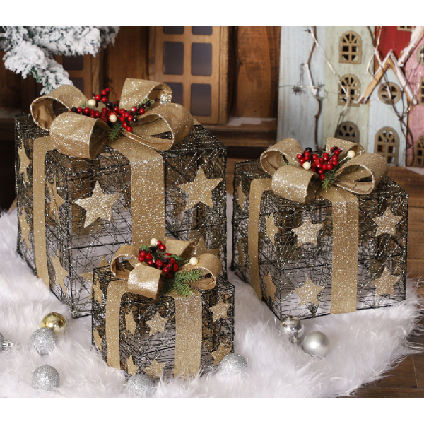 Christmas Solar Light Christmas decorations window hotel Christmas decorations Christmas scene layout