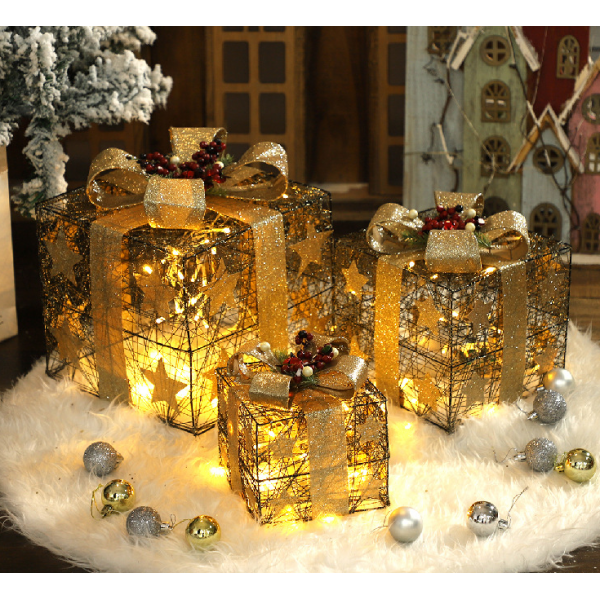 Christmas Solar Light Christmas decorations window hotel Christmas decorations Christmas scene layout