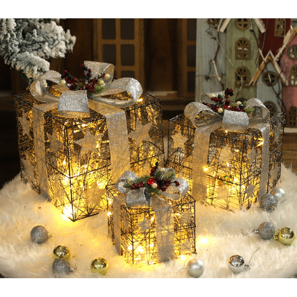 Christmas Solar Light Christmas decorations window hotel Christmas decorations Christmas scene layout