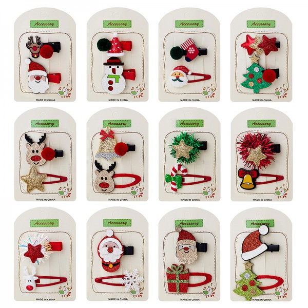 Christmas Hair Clips Christmas Hair Clip Accessori...