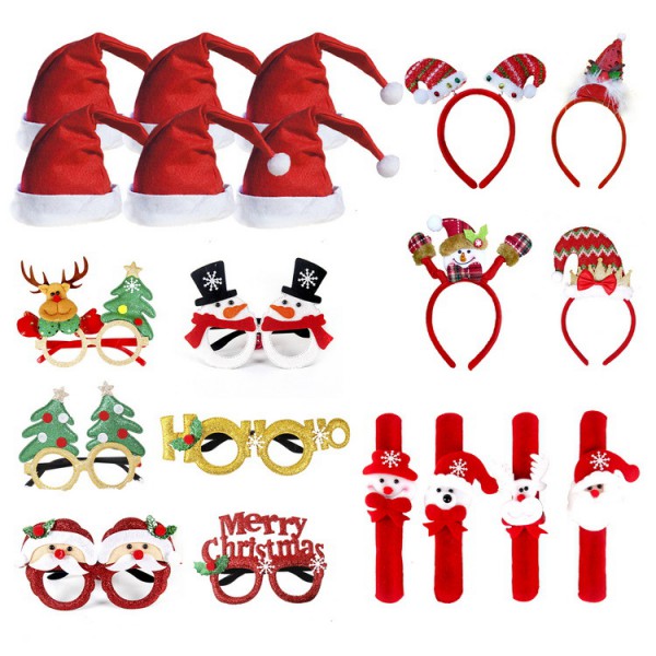 New 2025 Christmas glasses party Party props Glass...