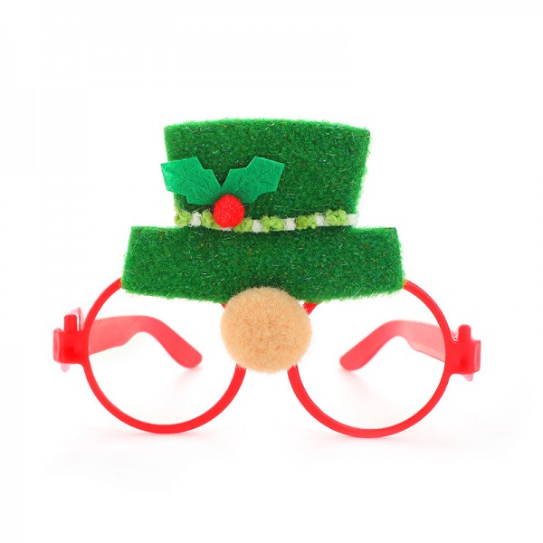 New creative Santa Hat glasses Christmas party dec...