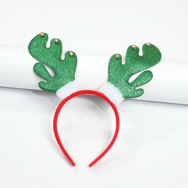 Christmas Mickey hair hoop Holiday pie head hoop s...
