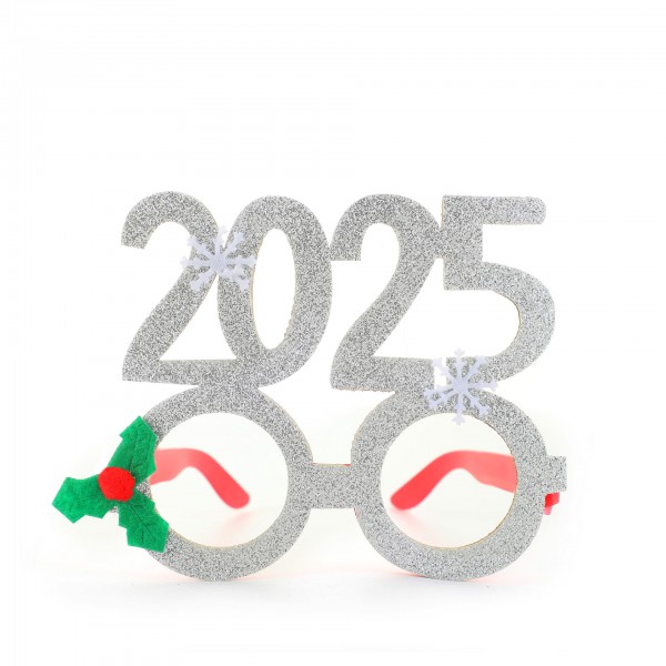 New 2025 Christmas glasses party Party props Glasses Adult children Gift New Year glasses
