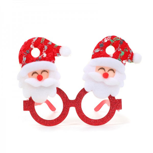 Cross-border cartoon plastic glasses Christmas antlers for the elderly eyeglasses frames Children's birthday parties partydecorate
