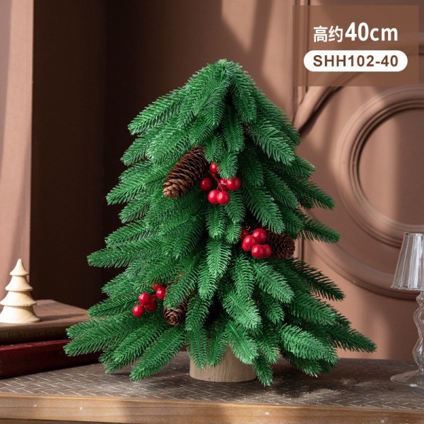  Artificial christmas decoration tree green /snow ...