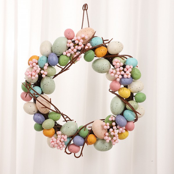 Easter Bunny pendant Christmas Cross Border Garlan...