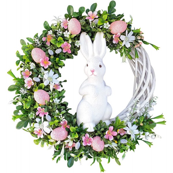 Easter Bunny pendant Christmas Cross Border Garlan...