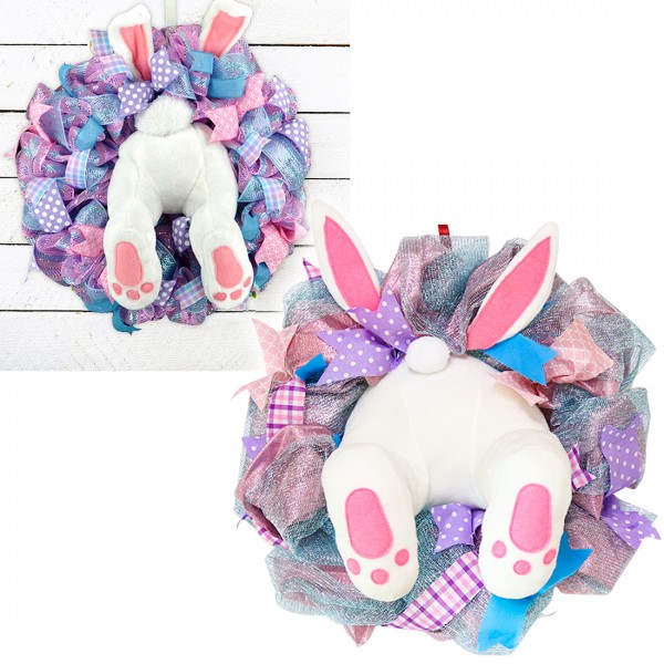 Easter Bunny pendant Christmas Cross Border Garland Decoration Garland home decoration prop