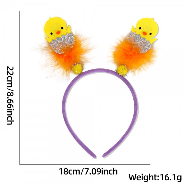 Easter headband buckle Bunny chicken headband Hair...