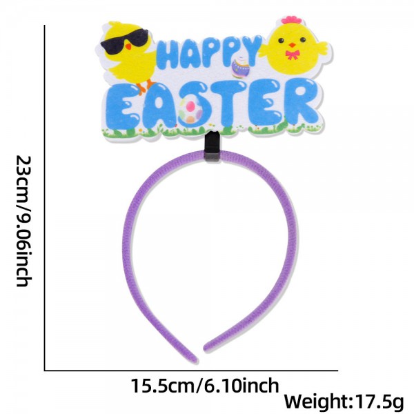 Easter headband buckle Bunny chicken headband Hair...