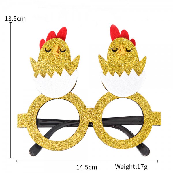 Easter glasses cartoon accessories funny props Chi...