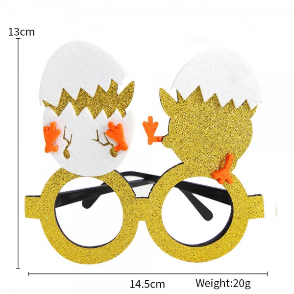 Easter glasses cartoon accessories funny props Chi...