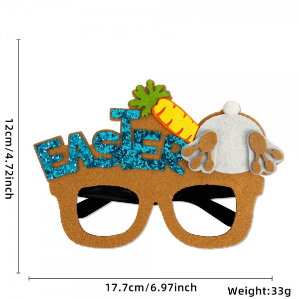 Easter glasses cartoon accessories funny props Chi...