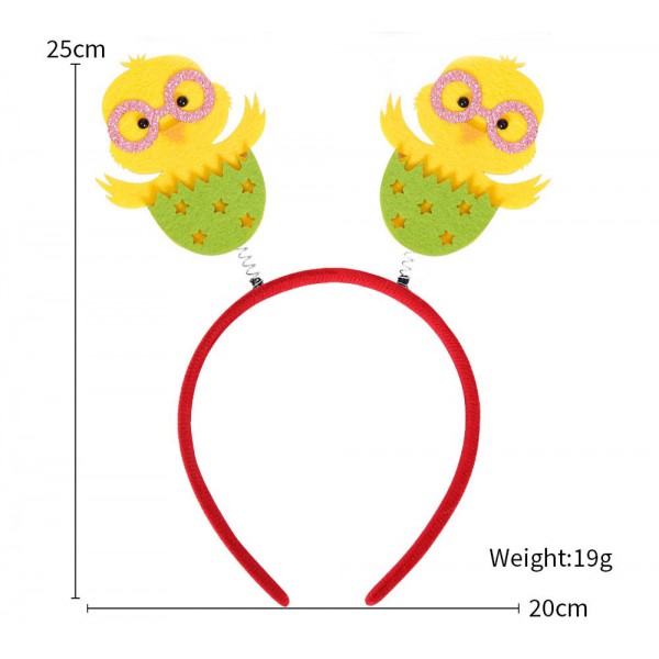 Easter headband buckle Bunny chicken headband Hair...