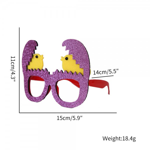 Easter glasses cartoon accessories funny props Chi...