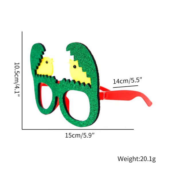 Easter glasses cartoon accessories funny props Chi...