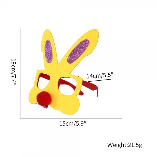 Easter glasses cartoon accessories funny props Chi...