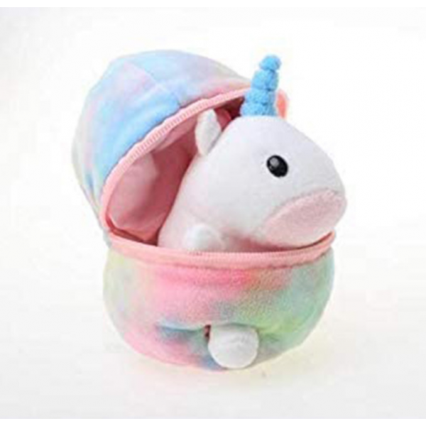 Custom mini unicorn fur toy New surprise unicorn egg animal doll cross-border Easter egg animal set