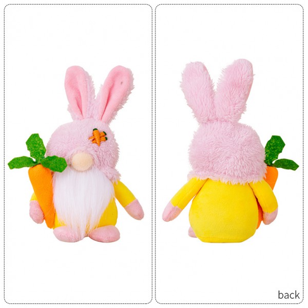 Easter decorations Easter Bunny Rudolph figurine Stuffed dwarf figurine