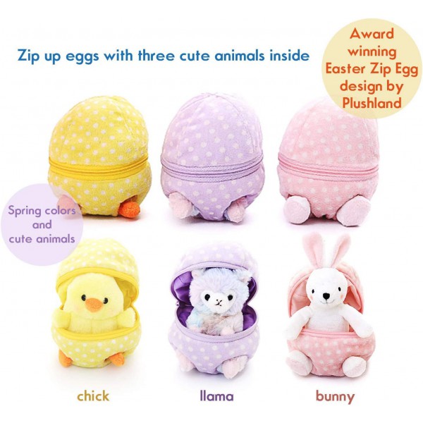 Custom mini fur toy New surprise animal egg animal doll cross-border Easter egg animal set