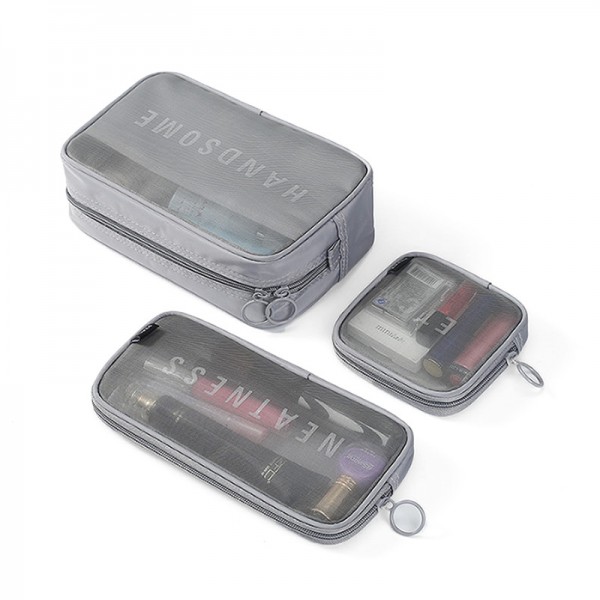 Toiletry bag Male travel toiletry set Portable lar...