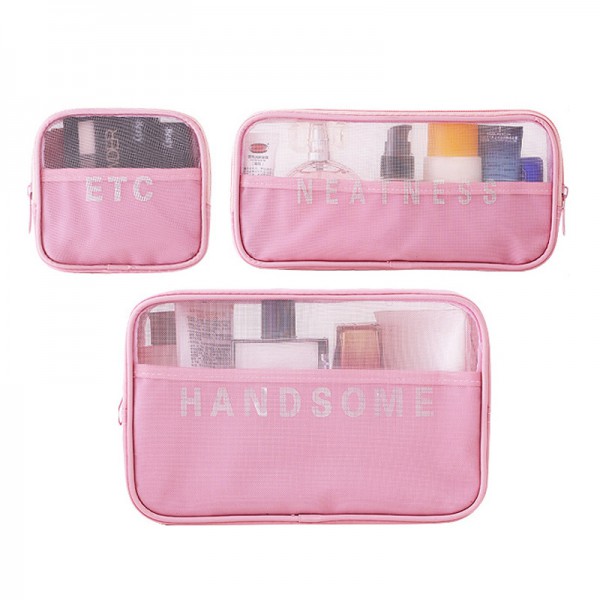 Toiletry bag Male travel toiletry set Portable lar...