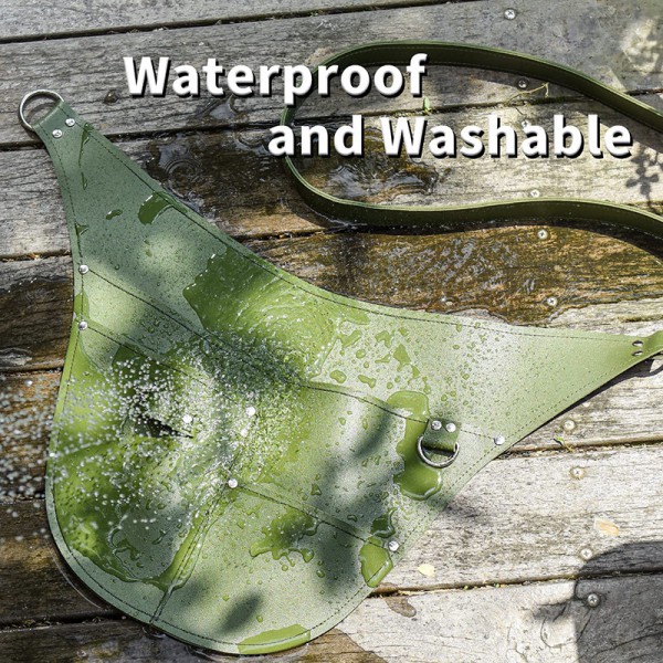 Overseas hot PU leather garden tool cover garden tool belt adjustable forest pliers tool bag