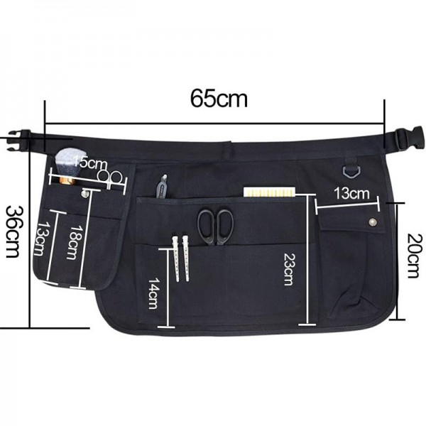 New apron tool Fanny Pack Industrial Garden Tool for multi-functional multi-pocket canvas apron