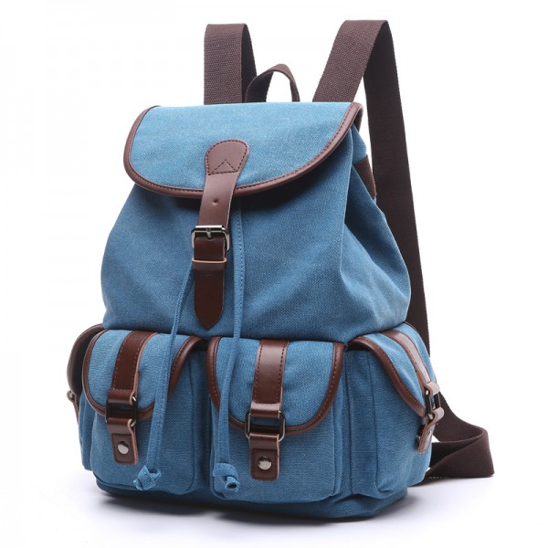 Korean fashion casual cloth bag outdoor waterproof backpack Business computer bag multi-color optional student backpack
