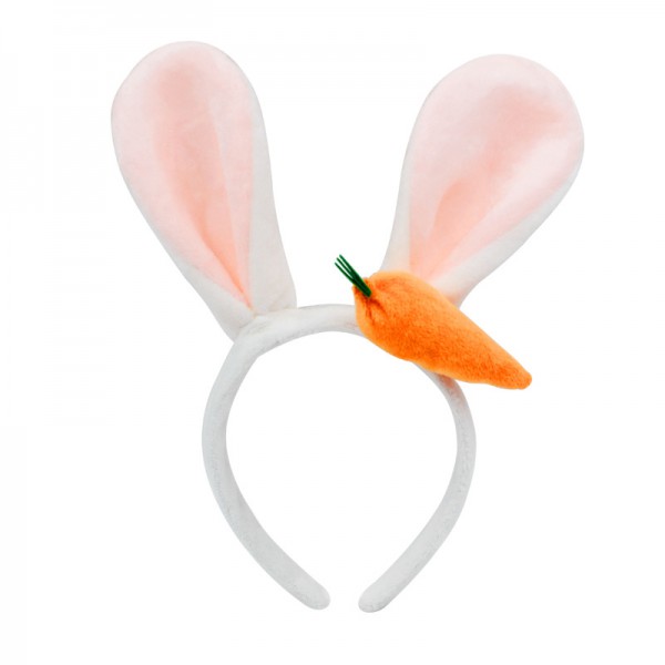 Cartoon rabbit ears radish hair band Judy rabbit animal ears hair accessories Children hair band garden selling hair card wholesale