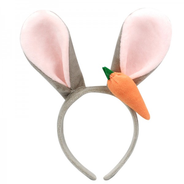Cartoon rabbit ears radish hair band Judy rabbit a...