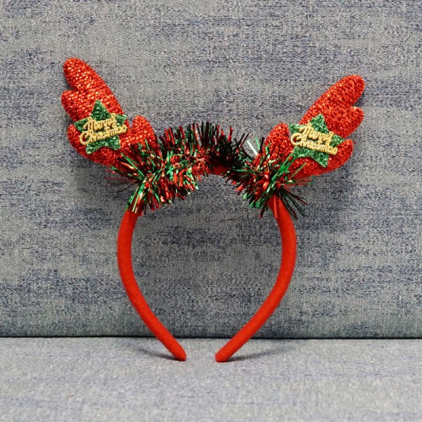 Christmas decorations Cartoon headband Children's presents party supplies decorations