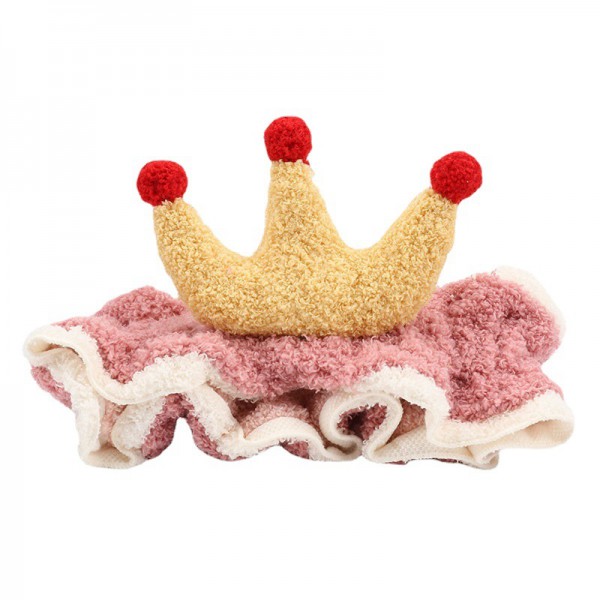 Plush Velvet  crown headband