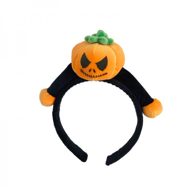 Halloween pumpkin hair hoop hair accessories Make funny head hoop headdress activities creative personality decorative hair accessories wholesale