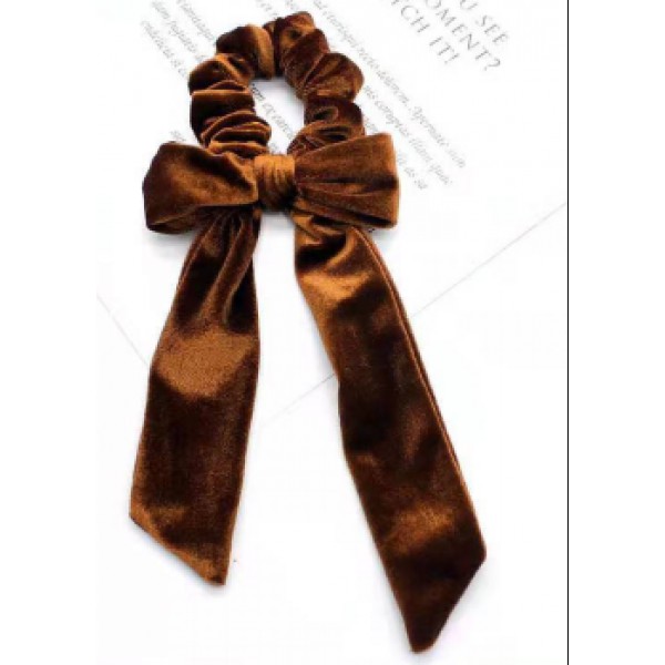 High quality  Women scrunchie Butterfly-knot Hair Ring hair scrunchie for girls