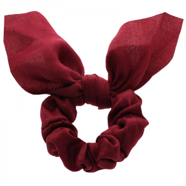 Youkan Fashion Ladies Elastic Hair Tie rabbit ear Elastic Hair Band 