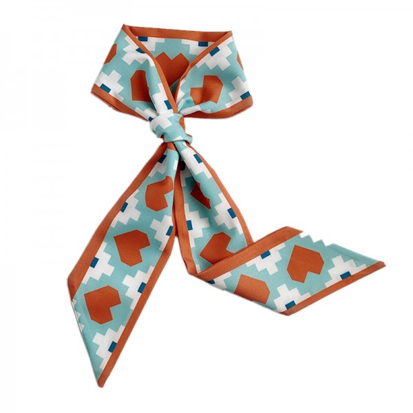 Chiffon Scarf Hair Ribbon Bow Hair Scarf Scrunchies  Hair Ties Ponytail Holder for Women Girls 