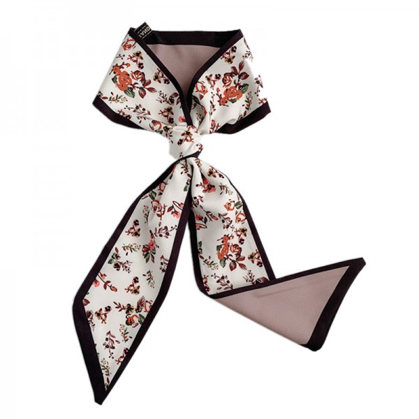 Chiffon Scarf Hair Ribbon Bow Hair Scarf Scrunchies  Hair Ties Ponytail Holder for Women Girls 