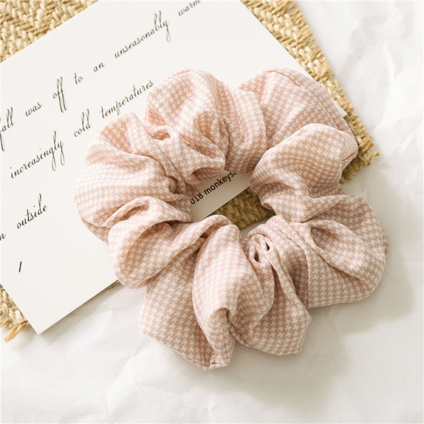 Youkan Fashion Plaid hair accessories elastic hair bands for girls 