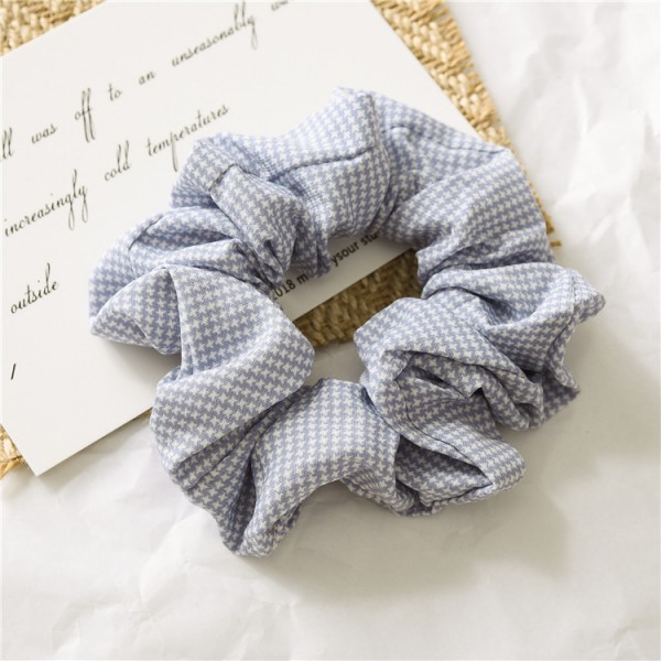 Youkan Fashion Plaid hair accessories elastic hair bands for girls 