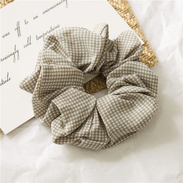 Youkan Fashion Plaid hair accessories elastic hair bands for girls 