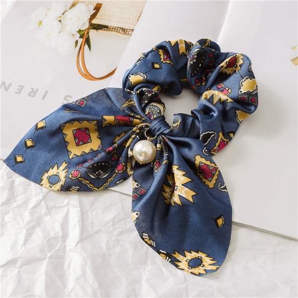 Youkan Fashion big bow hair scrunchies silk hair rope women hair accessories 