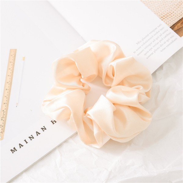 solid color hair ring ball hair rope hair band Korean hair accessories