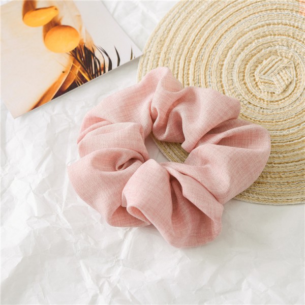 Youkan Fashion solid color hair ring ball hair rope ins hair band Korean hair accessories