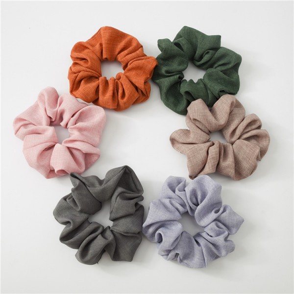 Youkan Fashion solid color hair ring ball hair rop...