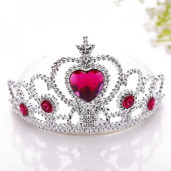 Youkan Fashion Kids Baby Princess Crown Gift Set Girls Plastic Tiara Crown